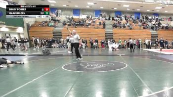 157 lbs Quarterfinal - Brady Porter, Spanish Springs vs Isaac Balden, Slam Academy