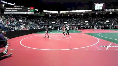 170 lbs Cons. Round 2 - Ryleigh Chambers, SWC3 vs Olivia Zeedyk, FSW3