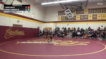 197 lbs Cons. Semi - Chris Wells, Lassen College vs Dominic Sanders Jr, Chabot College