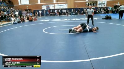 175 lbs Cons. Round 2 - Logan Garner, Corner Canyon vs Wyatt Rasmussen, Westfield