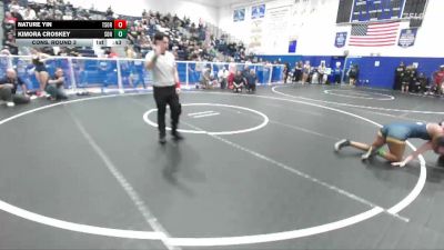 145 lbs Cons. Round 3 - Nature Yin, Tesoro vs Kimora Croskey, Sonora