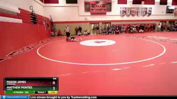 106 lbs Quarterfinal - Matthew Montes, Forks vs Mason James, Riverside