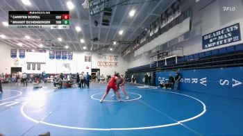 190 lbs Cons. Round 5 - Carsten Scholl, Central vs Brandt Eichenberger, Torrington