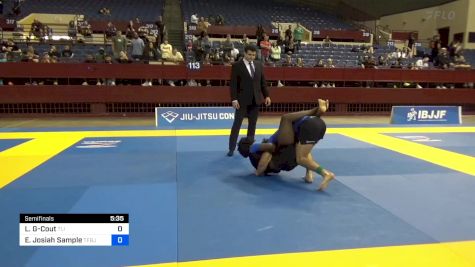 Legend Dominion Green-Cout vs Ethan Josiah Sample 2024 Pan IBJJF Jiu-Jitsu No-Gi Championship
