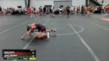 72 lbs Round 1 (4 Team) - Jimmy Messina, Iron Horse vs Cole Palma, Team Ohio