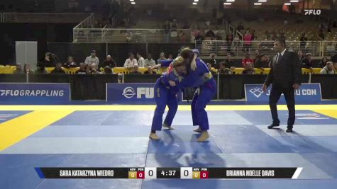 Brianna Noelle Davis vs Sara Katarzyna Wiedro 2025 Pan Jiu Jitsu IBJJF Championship