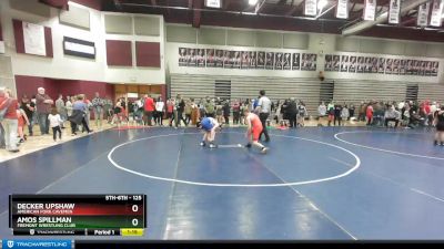 125 lbs Quarterfinal - Decker Upshaw, American Fork Cavemen vs Amos Spillman, Fremont Wrestling Club