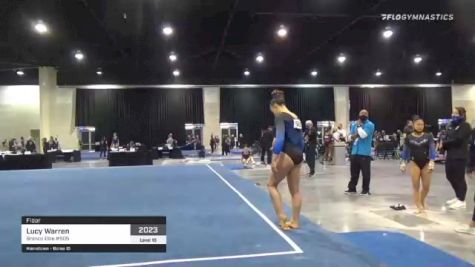 Lucy Warren - Floor, Bronco Elite #505 - 2021 USA Gymnastics Development Program National Championships