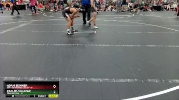113 lbs Semis (4 Team) - Carlos Salazar, Team Gotcha vs Adam Skinner, Whitted Trained Legacy