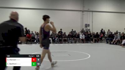 126 lbs Round 2 (6 Team) - Dimitri Alarcon, Black Mambas vs Chris Bedford, Oklahoma Black Ops