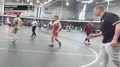 141 lbs Consi Of 16 #2 - Roman Lermer, Columbia - Unattached vs Tate Hisey, George Mason