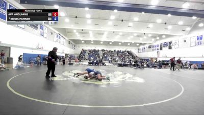 131 lbs Cons. Round 3 - Emma Parker, Colby Community College vs Ava Anguiano, Cerritos College