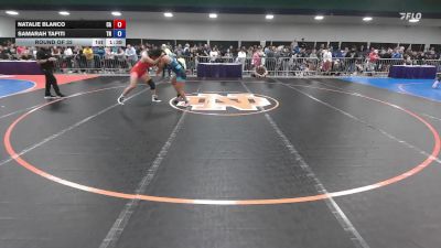 160 lbs Round Of 32 - Natalie Blanco, CA vs Samarah Tafiti, TN