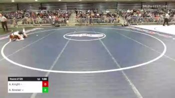 170 lbs Round Of 128 - Aiden Knight, AL vs Aeoden Sinclair, WI