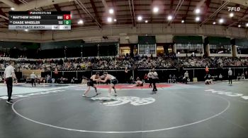 144-4A/3A 5th Place Match - Chase Wheeler, Tuscarora vs Matthew Hobbs, Walt Whitman