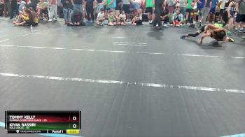 76 lbs Round 6 (10 Team) - Tommy Kelly, Florida Scorpions Black vs Kiyan Bassiri, Full Circle
