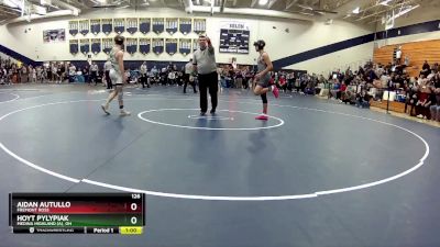 126 lbs Cons. Semi - Hoyt Pylypiak, Medina Highland (A), OH vs Aidan Autullo, Fremont Ross