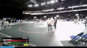 195 lbs Semifinal - Josh Luna, Toppenish vs Ray Wright, Yelm