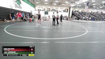 115 lbs Cons. Round 4 - Dax Folsom, Open Mats vs Levi Wheeler, Lions Wrestling Academy