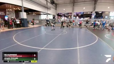 83 lbs Cons. Round 2 - Bo Kleinhenz, Austin Texas Wrestling Club vs Ryker Pickard, FM Wrestling Club