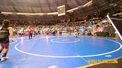 100 lbs Quarterfinal - Patrick Gomez III, TNWC vs Karter Locust, Cowboy Wrestling Club