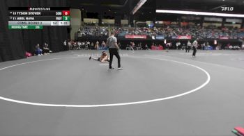 174 lbs Cons. Round 3 - 11 Abel Nava, Providence vs 13 Tyson Stover, Corban