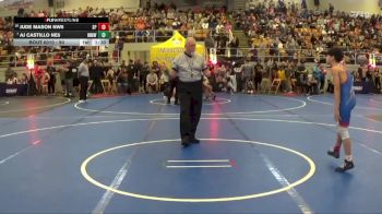 90 lbs Champ. Round 1 - Aj Castillo NE5, Mayanz Midwest Wrestling vs Jude Mason NW6, Bay Wrestling Club