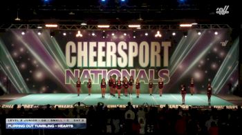 Flipping Out Tumbling - Hearts [2026 L2 Junior - D2 - Small - C Day 2] 2026 CHEERSPORT National All Star Cheerleading Championship