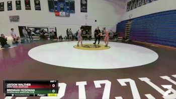 152 lbs Cons. Semi - Jaydon Walther, Green River Grapplers vs Brennan McGowan, Jackson Hole Wrestling Club