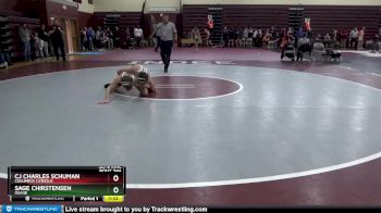 JV-20 lbs Semifinal - Sage Chirstensen, Osage vs Cj Charles Schuman, Columbus Catholic