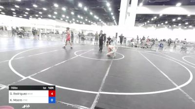 116 lbs 2nd Place - Gavin Rodriguez, Reverence Grappling vs Kash Moore, Xtreme Couture