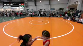 144 lbs Round 3 - Liam Slade, Weatherford Christian School Wrestling vs Braxton Garza, NB Elite Wrestling Club