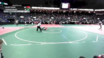 70 lbs Champ. Round 2 - Elliott Stroh, NWW2 vs Cashton Miller, RIKA