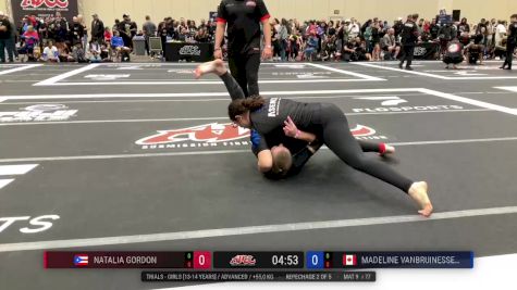 Natalia Gordon vs Madeline Vanbruinessen 2025 ADCC Orlando Open/Youth Trials