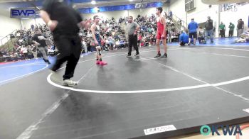 112 lbs Rr Rnd 4 - Tsi-Sdu Christie-Vangen, Fort Gibson Youth Wrestling vs Kayson Graham, Tiger Trained Wrestling