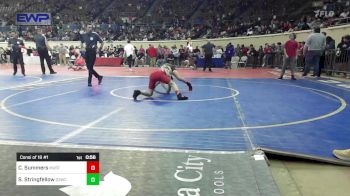 92 lbs Consi Of 16 #1 - Cooper Summers, Mustang Middle School vs Slate Stringfellow, D3 Wrestling Cluib