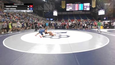 132 lbs Champ. Rd Of 32 - Isaiah Cortez, CA vs Trey Beissel, MN