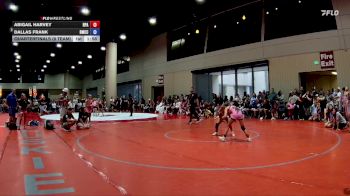85 lbs Quarterfinals (8 Team) - Dallas Frank, Fairly Odd Wrestlers vs Abigail Harvey, RPA Blockbusters