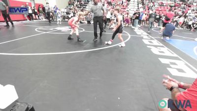 92 lbs Quarterfinal - Ean Howard, Vinita Kids Wrestling vs Tyrion Williams, Claremore Wrestling Club