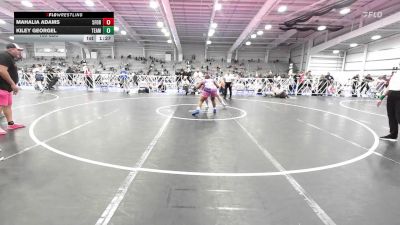 185 lbs 3rd Place - Mahalia Adams, 5forty Lady Brawlers vs Kiley Georgel, Team RJN Green