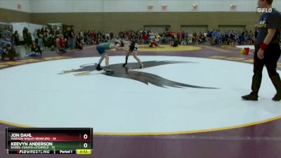 102 lbs Placement (4 Team) - Jon Dahl, Fosston-Bagley Brawlers vs Keevyn Anderson, Dassel-Cokato-Litchfield