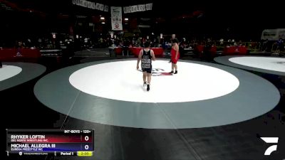 120+ Round 3 - Rhyker Loftin, Del Norte Wrestling Inc. vs Michael Allegra Iii, Eureka Freestyle WC