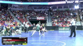 3A-132 lbs Cons. Round 4 - Mitchell Murphy, Dubuque Hempstead vs Perez Perez, Ankeny