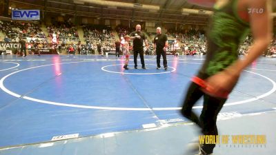 52 lbs Consi Of 8 #2 - Jax Cisneroz, Powerhouse Wrestling vs Bryce Neel, NB Elite