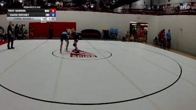 60 kg Cons. Round 3 - Troy Guerra, WNY RTC vs David Ritchey, Cardinal Wrestling Club