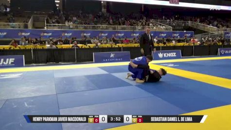 Henry Parkman Javier MacDonald vs Sebastian Daniel L. De Lima 2026 Pan Kids Jiu-Jitsu IBJJF Championship