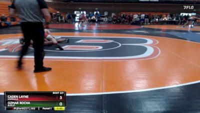 190 lbs Cons. Round 5 - Caden Layne, Homedale vs Ozmar Rocha, Burley