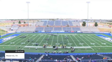 Pecos H.S., TX at 2019 BOA West Texas Regional Championship, pres. by Yamaha