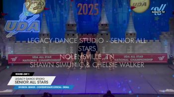 Legacy Dance Studio - Senior All Stars [2025 Senior - Contemporary/Lyrical - Small Day 1] 2025 UCA & UDA All Star National Championship