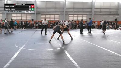 120 lbs Round 3 (6 Team) - Caden Riley, Dayton Bandits vs Davis Lenz, Stealth Training